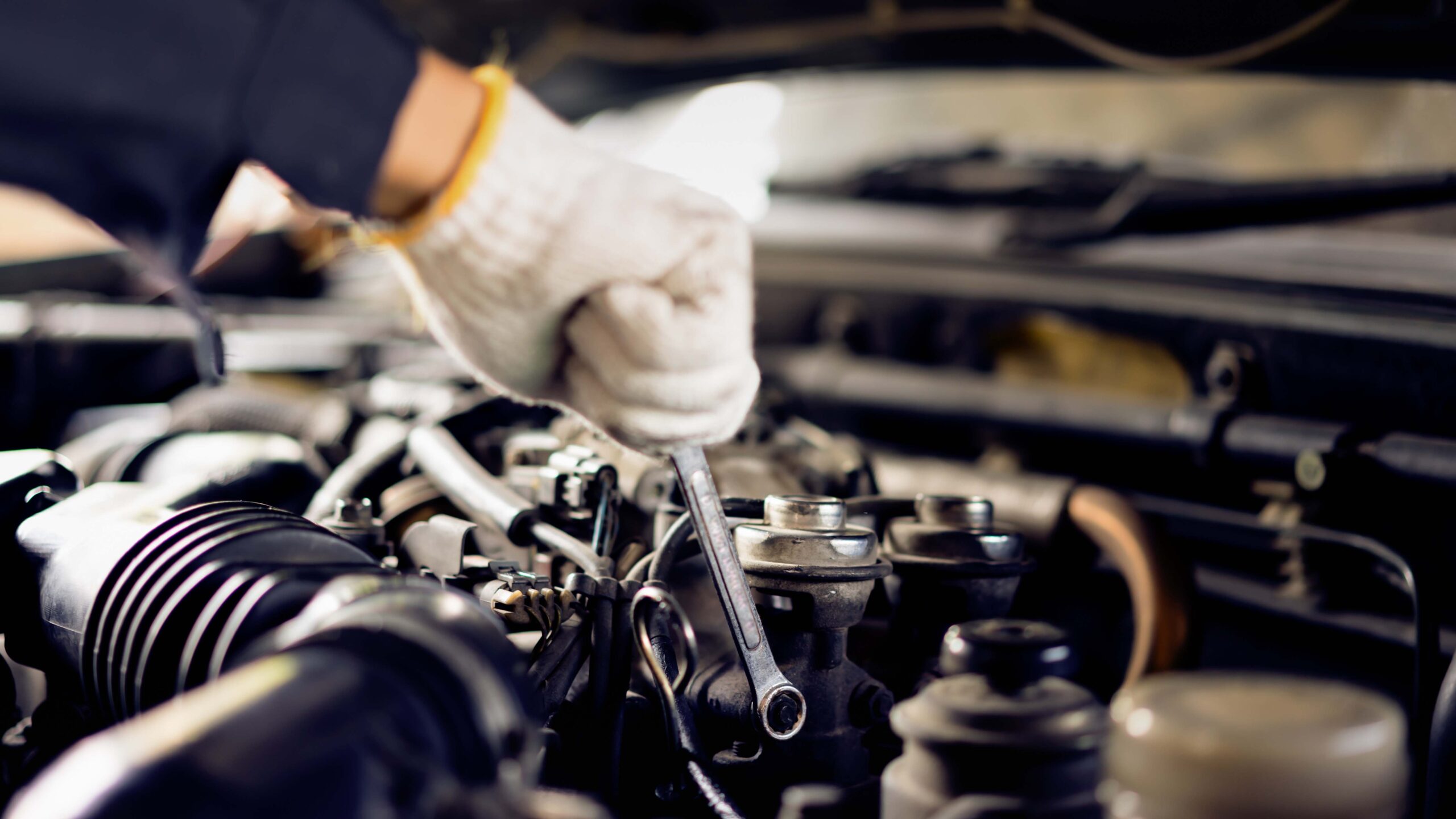Auto mechanic Preparing For the work. Mechanic with Stainless St